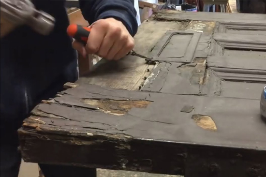 Fair Oaks-wooden-door-repair